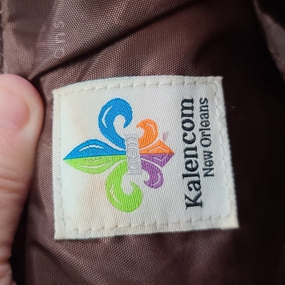 Kalencom New Orleans Oversized Diaper/Travel Bag Thinsulate Case & Zip Pouch EUC - Picture 9 of 13